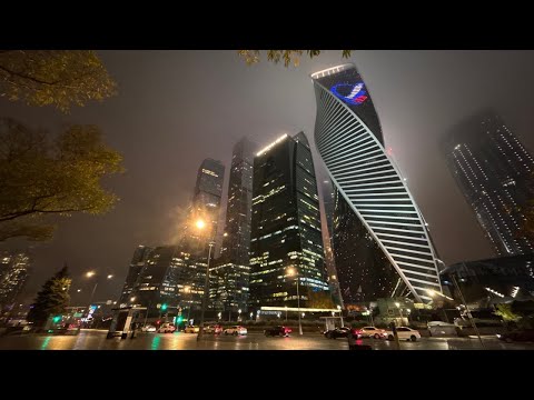 Видео: Прогулка по ночной Москве #стрим #live #Moscow #Russia