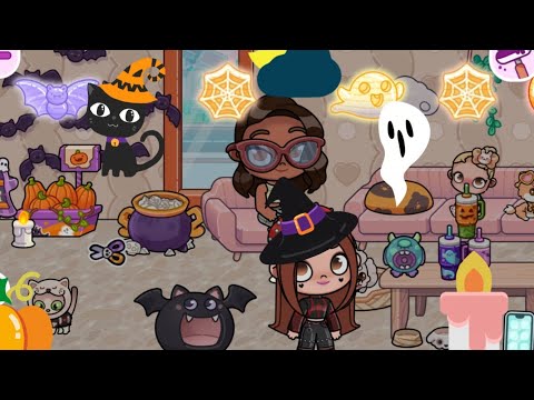 Видео: Хеллоуин ВЕЧЕРИНКА 👻🐈‍⬛