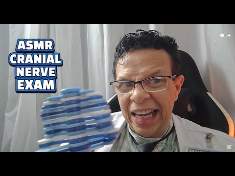 Видео: ⭐Ролевая игра «Обследование черепных нервов» с ASMR | Очень детально и трогательно 🥼🩺 🇺🇸