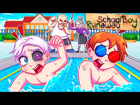 Видео: 😨 Майнкрафт но Я СБЕЖАЛ ИЗ ШКОЛЫ ЧЕРЕЗ БАССЕЙН в SCHOOLBOY RUNAWAY