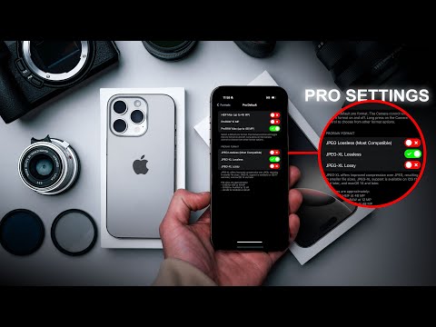 Видео: Как превратить ваш iPhone в профессиональную камеру (лучшие настройки фотосъемки и рабочий процесс)