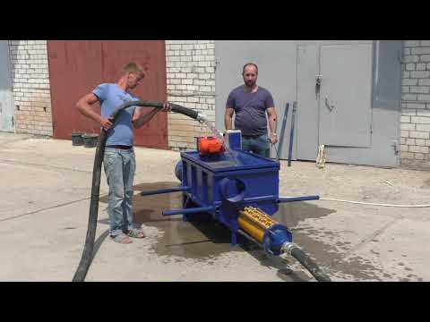 Видео: Растворонасос Р200, 18,5кВт!!! Обзор.