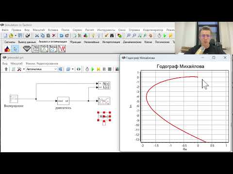 Видео: Использование годографа Михайлова в SimInTech