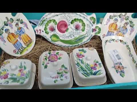 Видео: #Керамика семикаракорская. #Магазин, #обзор посуды.#Ростов-на-Дону. Любуемся, приглашаем.