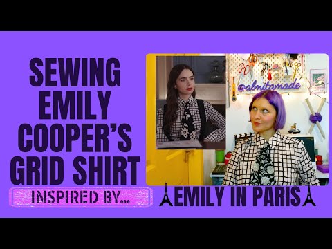 Видео: Пошив рубашки и галстука, вдохновлённый... Эмили в Париже 🐩