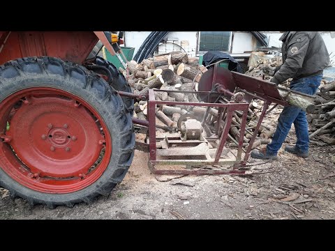 Видео: Пилим дрова.