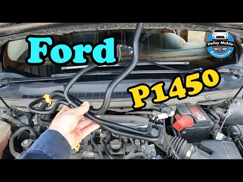 Видео: Код неисправности EVAP Ford P1450 (как это сделать) Простая диагностика и ремонт