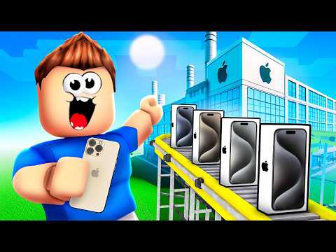 Видео: Я Создал ЗАВОД СМАРТФОНОВ и РАЗБОГАТЕЛ в Роблокс! Roblox