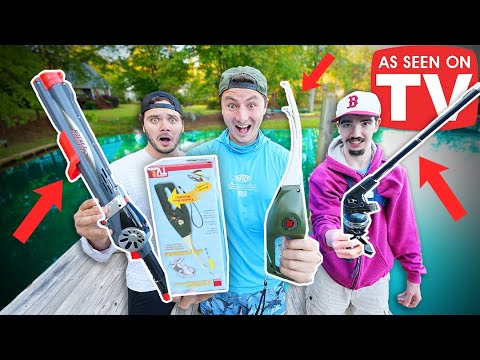 Видео: Как было показано на ТВ: Рыболовная удочка 1 на 1 на 1 (Ракетная удочка, Рыбак-рыболов, Карманный...
