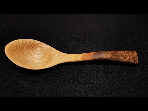 Видео: как сделать деревянную ложку. Самый простой способ!