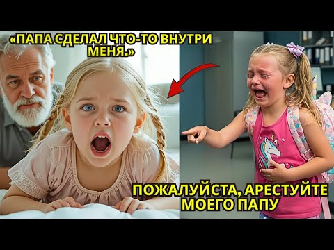 Видео: Маленькая девочка подошла к полиции и сказала: «Арестуйте моего папу» — правда довела всех до слёз