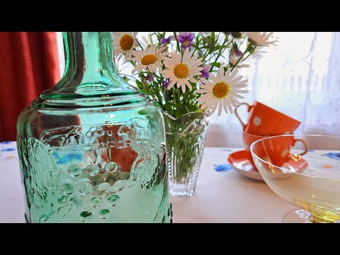 Видео: Я долго тебя ждала! Мои новинки советской посуды🥰🤗 #графин #посуда СССР #цветноестекло #хайта