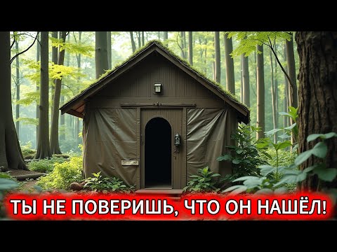 Видео: ЛЕСНОЙ РЕЙНДЖЕР ОБНАРУЖИВАЕТ В ЛЕСУ ТАИНСТВЕННУЮ ХИЖИНУ. ТО, ЧТО ОН НАХОДИТ ВНУТРИ, ЭТО ШОК.