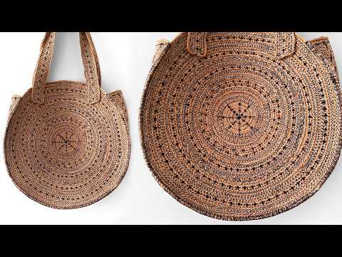 Видео: 😱 Мне запретили продавать эту сумку! Сумка Из обычного джута в технике Зиг-заг!!!