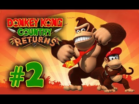 Видео: Donkey Kong Country Returns прохождение часть 2