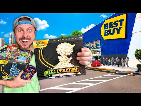 Видео: В погоне за всем в Pokemon Mega Evolution! (открывая)