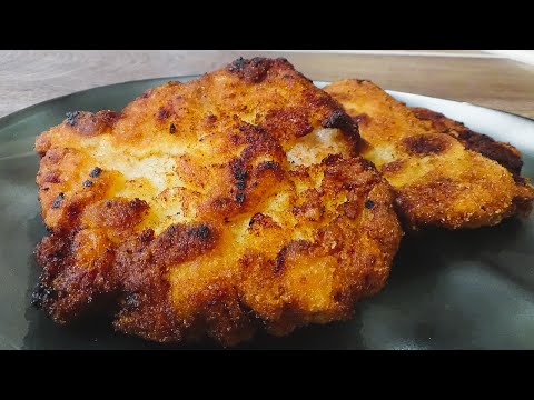 Видео: Шницели из свиной вырезки. Хрустящий и Сочный. Легкий и вкусный рецепт!