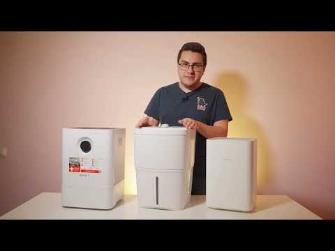 Видео: Сравниваем Boneco W200, Fanline Aqua VE 400-1 и Xiaomi SmartMI Evaporative Humidifier