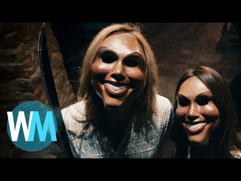 Видео: Топ 10 Моментов в Фильмах Ужасов Когда Снимались Маски