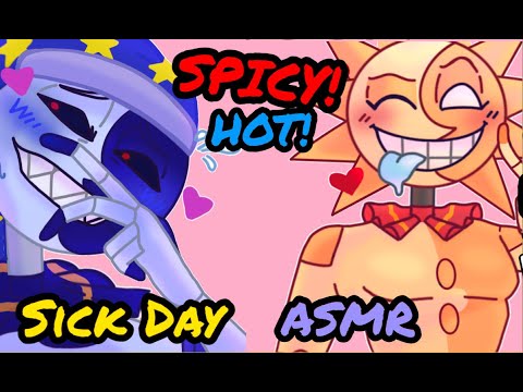 Видео: [ОСТРО! ЖАРКО!] | Sun/Moon x Слушатель КОМФОРТНЫЙ АСМР | #fnaf Нарушение безопасности #аудио | Бо...