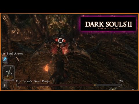 Видео: Seeker of Fire для Dark Souls 2 SotFS #8 Паучьи мутки и босс, которого не должно БЫТЬ