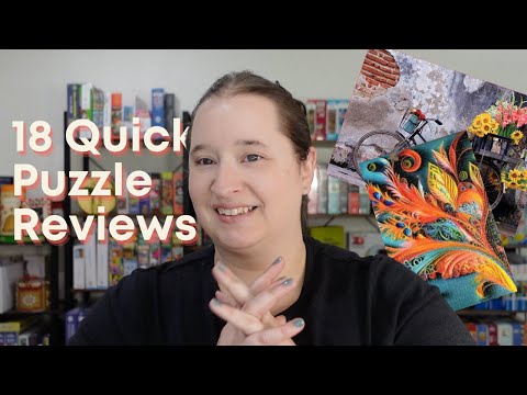 Видео: 18 кратких обзоров головоломок // Обзор головоломок за май и апрель