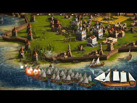 Видео: ОСТРОВ КРЕПОСТЬ АЛЖИРА КАЗАКИ 3 FFA 🏰😼🌊⛵️