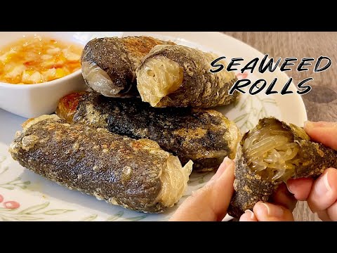 Видео: 《Жареные роллы с морскими водорослями》Корейская уличная еда, простой способ и простые ингредиенты!