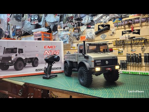 Видео: Бюджетная лебёдка для моделей. Установка на Cross-rc EMO NT4