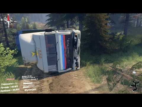 Видео: Прохождение Spin Tires на  КАМАЗ 54115 из "ДАЛЬНОБОЙЩИКОВ" (часть 1)