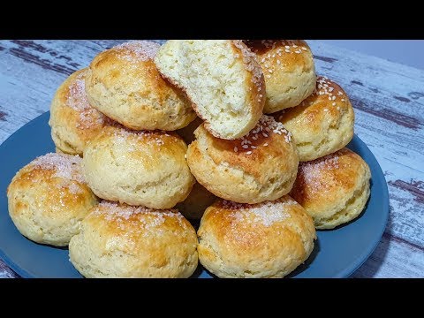 Видео: ВКУСНЫЙ ЗАВТРАК ЗА 20 МИНУТ Творожные Булочки  без дрожжей.