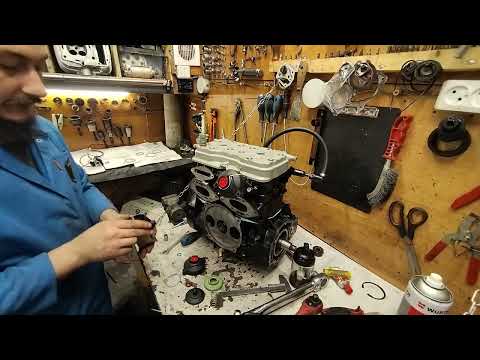 Видео: Сборка мотора гидроцикла BRP Rotax Ч3