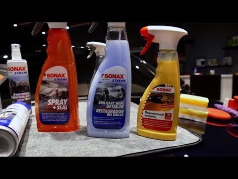 Видео: Sonax знакомимся с брендом. Линейка химии XTREME. Часть 3.