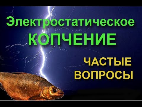 Видео: Электростатическое копчение Частые вопросы