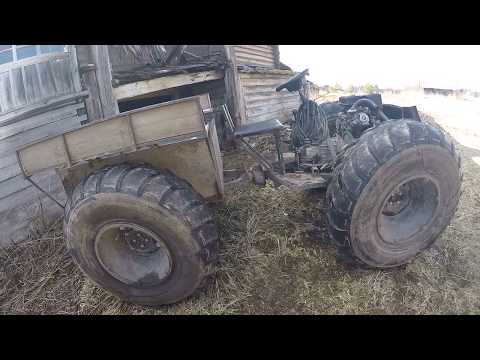 Видео: Обзор Вологодского караката с цепной - ременной передачей. Косяки выявленные при эксплуатации.