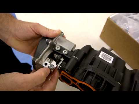 Видео: P2015 Ремонт черного пластикового коллектора 03L 129 711AG