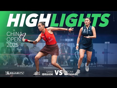 Видео: 🇪🇬 Ибрагим против Ватанабэ 🇯🇵 | China Open 2025 | ОСНОВНЫЕ МОМЕНТЫ ЧЕТВЕРТЬФИНАЛА