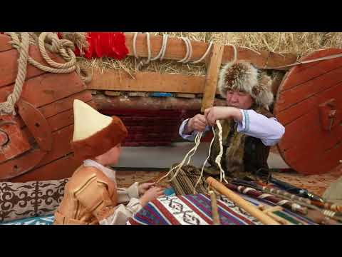 Видео: Қамшы өру "Асыл-ай"бөбекжай-бақшасы
