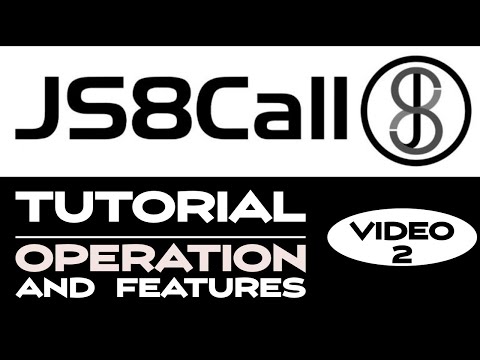 Видео: JS8Call Vid 2 — Эксплуатация и функции