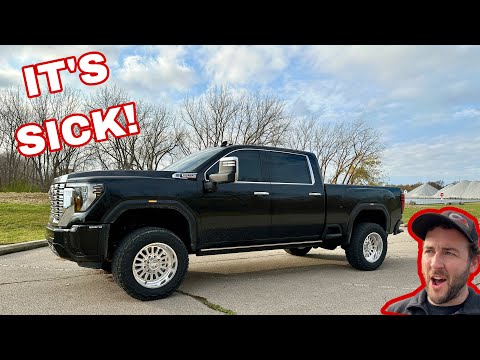 Видео: Denali Duramax 2024 года — ПОДЪЁМ! Полная установка комплекта выравнивания подвески Suspension Maxx