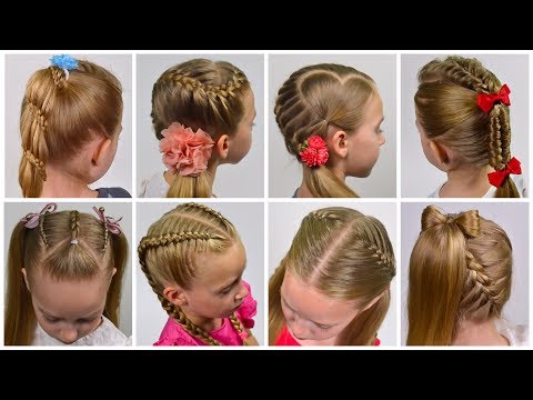 Видео: 8 ПРИЧЕСОК c ПЛЕТЕНИЕМ НА 1 CЕНТЯБРЯ и КАЖДЫЙ ДЕНЬ ★ BACK TO SCHOOL HAIRSTYLES #28 #LGH