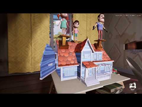 Видео: прохождение первого дома hello neighbor2