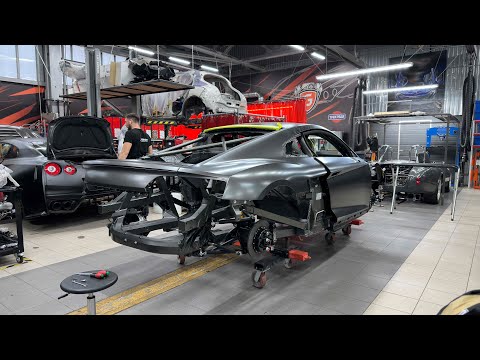 Видео: В ГОСТЯХ У GOSHATURBOTECH AUDI R8 TWIN TURBO