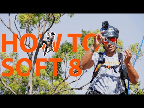 Видео: Как использовать мягкий 8-канатный анкер для лазания по деревьям (техника одинарной веревки)