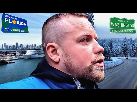 Видео: МОЖЕТ ПЕРЕЕХАТЬ? Разведка в Орегоне и Вашингтоне.