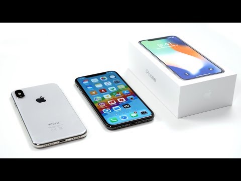 Видео: Распаковка iPhone X