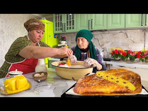 Видео: Бабушка Роза приготовила сладкий хлеб и вкусный обед на кухне