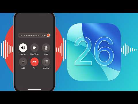 Видео: Как включить запись звонков на iPhone с iOS 26 😱 Новый способ, о котором никто не знал!