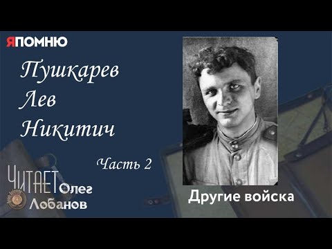 Видео: Пушкарев Лев Никитич Часть 2.Проект "Я помню" Артема Драбкина. Другие войска.
