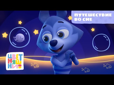 Видео: Цветняшки - Путешествие во сне - Колыбельная для детей - Спокойной ночи, малыш!